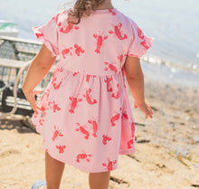 Load image into Gallery viewer, Souris Mini Lobster Print Baby Dress