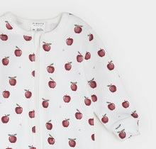 Load image into Gallery viewer, Petit Lem Apple Orchard Ribbed Sleeper