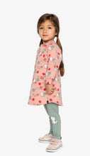 Load image into Gallery viewer, Deux Par Deux Dress Cats and Flowers