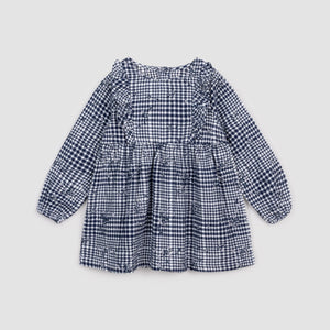 Miles the Label Plaid Flannel Ruffle Dress and Legging