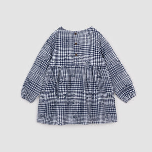 Miles the Label Plaid Flannel Ruffle Dress and Legging