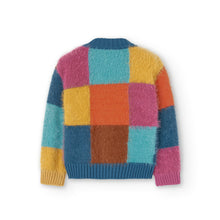 Load image into Gallery viewer, Boboli Patchwork Knit Cardigan