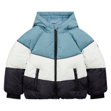 Load image into Gallery viewer, Miles Color Block Hooded Mid Weight Jacket