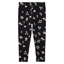 Load image into Gallery viewer, Miles Flowers Print Leggings Black
