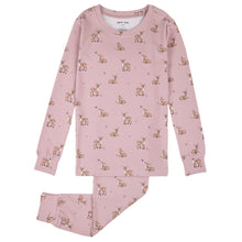 Load image into Gallery viewer, Petit Lem Fall Fawn Print LunaKnit Pyjamas