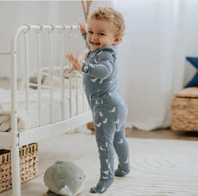 Load image into Gallery viewer, Petit Lem Seagull Print Convertible Sleeper