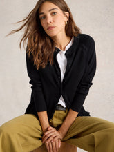 Load image into Gallery viewer, White Stuff UK Lulu Cardi Pure Black