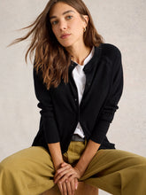 Load image into Gallery viewer, White Stuff UK Lulu Cardi Pure Black
