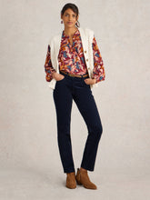 Load image into Gallery viewer, White Stuff UK Brooke Straight Cord Trouser Dk Navy