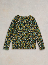 Load image into Gallery viewer, White Stuff UK Nelly Tee Black Print