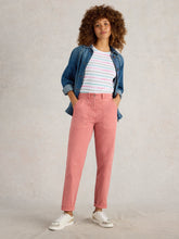 Load image into Gallery viewer, White Stuff UK Twister Chino Pant Coral