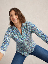 Load image into Gallery viewer, White Stuff UK Annie Jersey Shirt Blue Multi