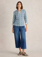 Load image into Gallery viewer, White Stuff UK Annie Jersey Shirt Blue Multi