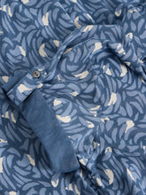 Load image into Gallery viewer, White Stuff UK Annie Jersey Shirt Dress Blue Print