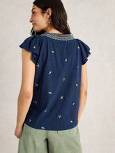 Load image into Gallery viewer, White Stuff UK Lucie Embroidered Top