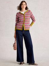 Load image into Gallery viewer, White Stuff UK Lulu Pattern Cardi Pink Multi