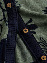 Load image into Gallery viewer, White Stuff UK Lulu Print Cardi Green Print
