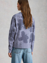 Load image into Gallery viewer, White Stuff UK Daydreamer Printed Sweatshirt Blue Print