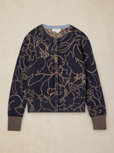 Load image into Gallery viewer, White Stuff UK Lois Print Cardi Navy Print