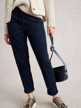 Load image into Gallery viewer, White Stuff UK Twister Cord Trouser Dark Navy