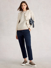 Load image into Gallery viewer, White Stuff UK Twister Cord Trouser Dark Navy