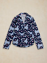 Load image into Gallery viewer, White Stuff UK Annie Jersey Shirt Blue Print