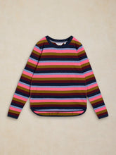 Load image into Gallery viewer, White Stuff UK Clara Stripe Tee Pink Multi