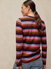 Load image into Gallery viewer, White Stuff UK Clara Stripe Tee Pink Multi