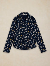Load image into Gallery viewer, White Stuff UK Annie Jersey Shirt Navy Print