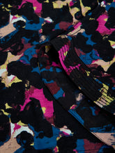 Load image into Gallery viewer, White Stuff UK Weaver Notch Tee Navy Print