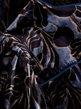 Load image into Gallery viewer, White Stuff UK Nova Velvet Shell Top Blue Print