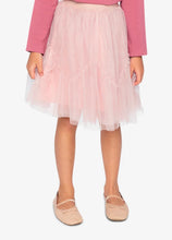 Load image into Gallery viewer, Deux Par Deux Mesh Skirt Dusty Pink