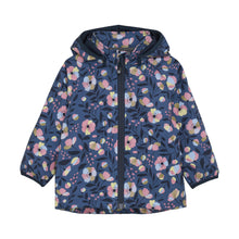Load image into Gallery viewer, Color Kids Floral Softshell Jacket Foxglove
