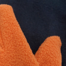Load image into Gallery viewer, Color Kids Fleece 2-Pack Gloves Marmalade/Navy