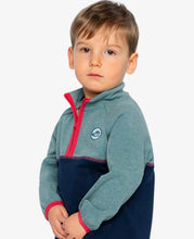 Load image into Gallery viewer, Deux Par Deux Zip Neck Pullover
