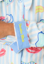 Load image into Gallery viewer, PJ Salvage Heritage Flannel Pyjamas Out of Office Eyemask Print