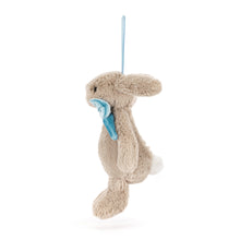 Load image into Gallery viewer, Bashful Beige Bunny Ornament