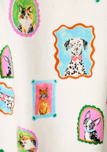 Load image into Gallery viewer, PJ Salvage Heritage Flannel Pyjamas Purrfect Pet Portraits