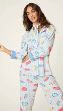 Load image into Gallery viewer, PJ Salvage Heritage Flannel Pyjamas Out of Office Eyemask Print