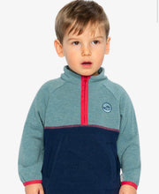 Load image into Gallery viewer, Deux Par Deux Zip Neck Pullover