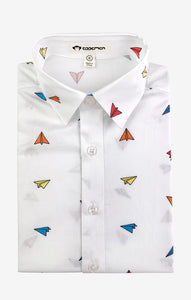 Appaman Paper Planes Day Party Shirt