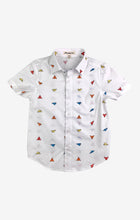Load image into Gallery viewer, Appaman Paper Planes Day Party Shirt
