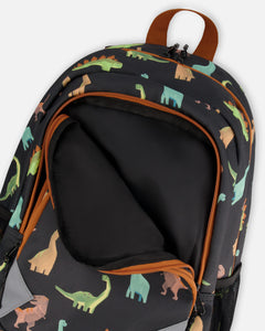 Deux Par Deux Toddler Dino Backpack