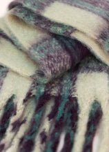 Load image into Gallery viewer, Powder UK Flora Scarf Damson Mix