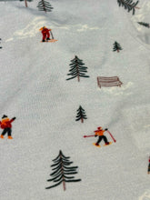 Load image into Gallery viewer, Coccoli Winter Scene Modal PJs Light Blue