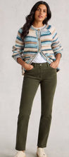Load image into Gallery viewer, White Stuff UK Brooke Straight Cord Trouser Khaki Green