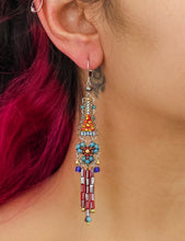 Load image into Gallery viewer, Ayala Bar Heat Wave, Beaded Earrings, Sunshine