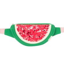 Load image into Gallery viewer, Rockahula Sequin Watermelon Fanny Bag
