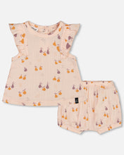 Load image into Gallery viewer, Deux Par Deux Muslin Top and Bloomer