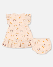 Load image into Gallery viewer, Deux Par Deux Organic Cotton Dress and Bloomer